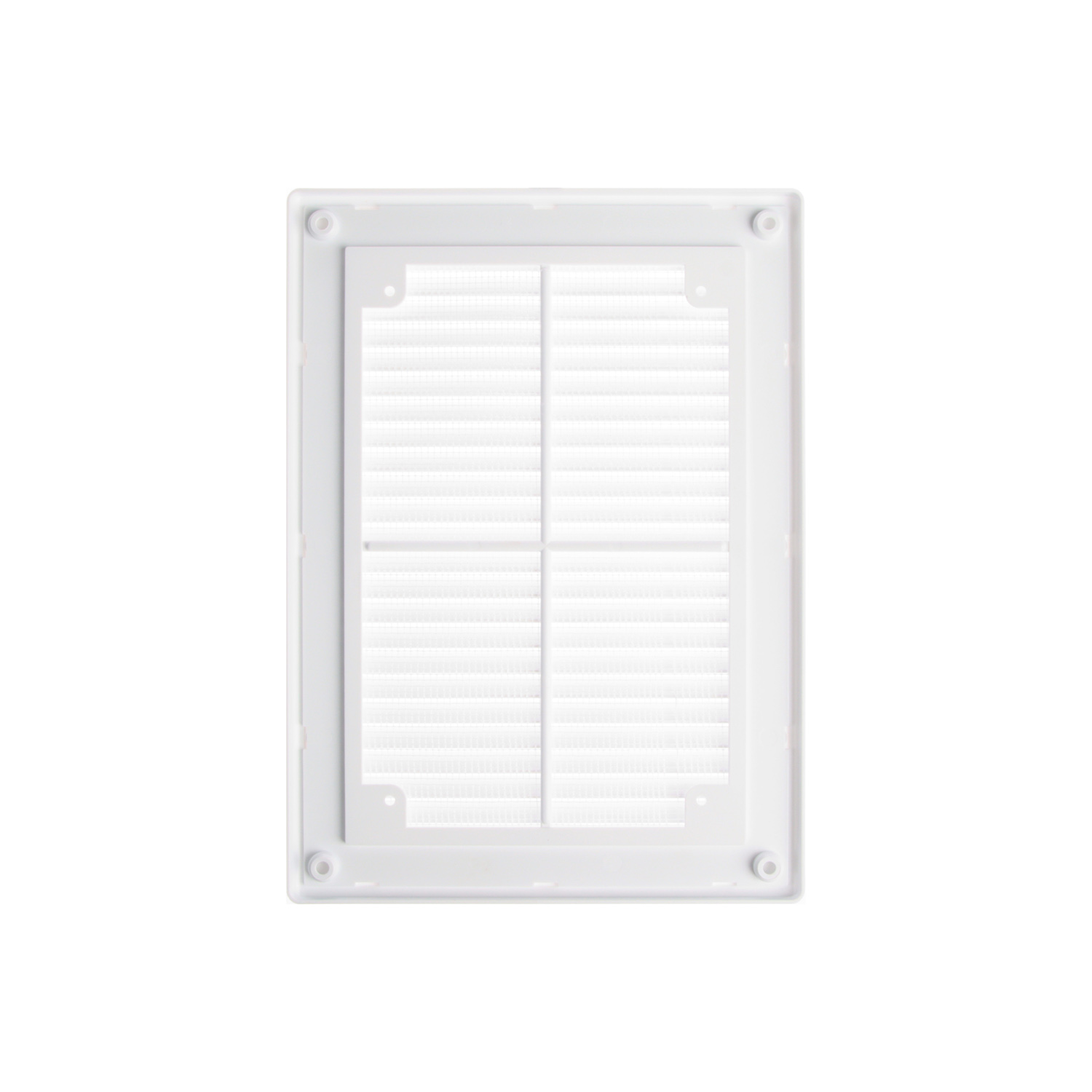 Решетка вентиляционная 183х253мм 1825Р (с сеткой) Эковент *1/40