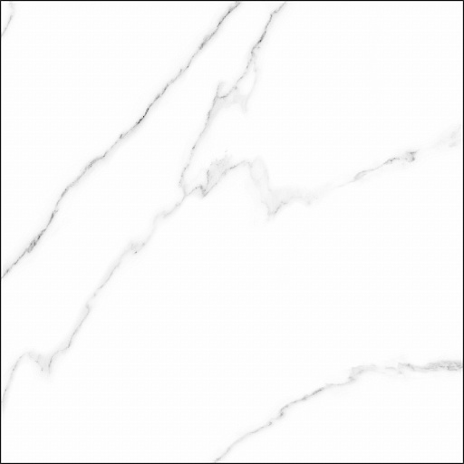 Керамогранит 1.44 м² Global Tile Marmo GT60600203MR, 600х600х9.5 мм, глазурованный, белый
