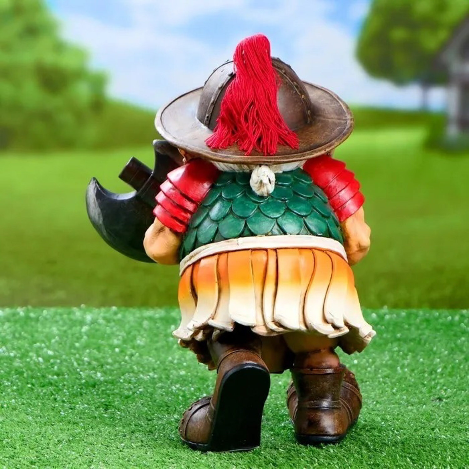 Садовая фигура "Берсерк с топором" 20х22х30см   4793720