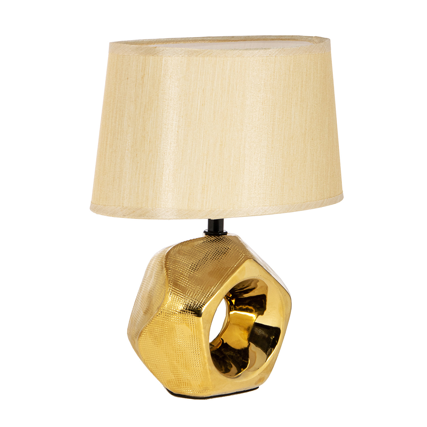 Лампа настольная G32113/1T GD BEG E14 40Вт S=2м2 *1/10