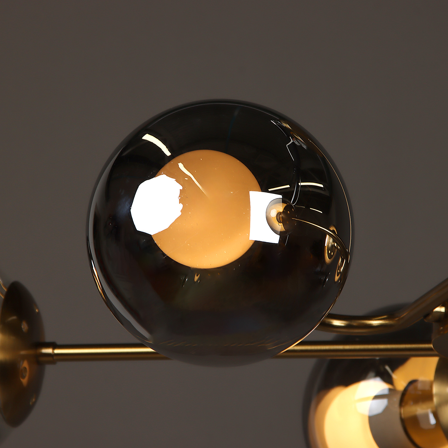 Светильник потолочный N36349/6 COP  6*40W E27 220V (d-790; h-300) S=24м2 VERNER LIGHTING *1