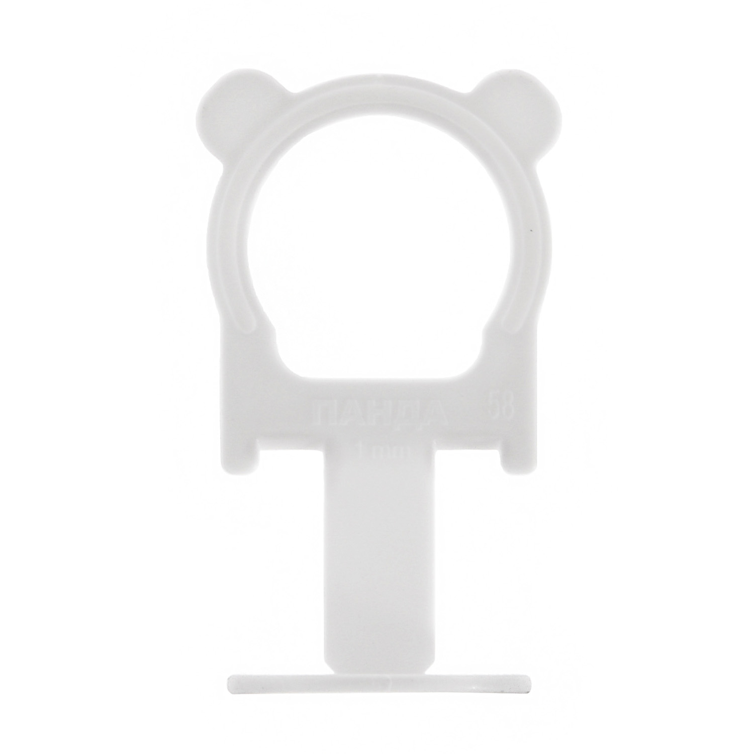 Система выравнивания плитки СВП набор Зажим "Панда 1,0мм" 40шт+Клин 40шт (арт.447-4040) *1/25/50