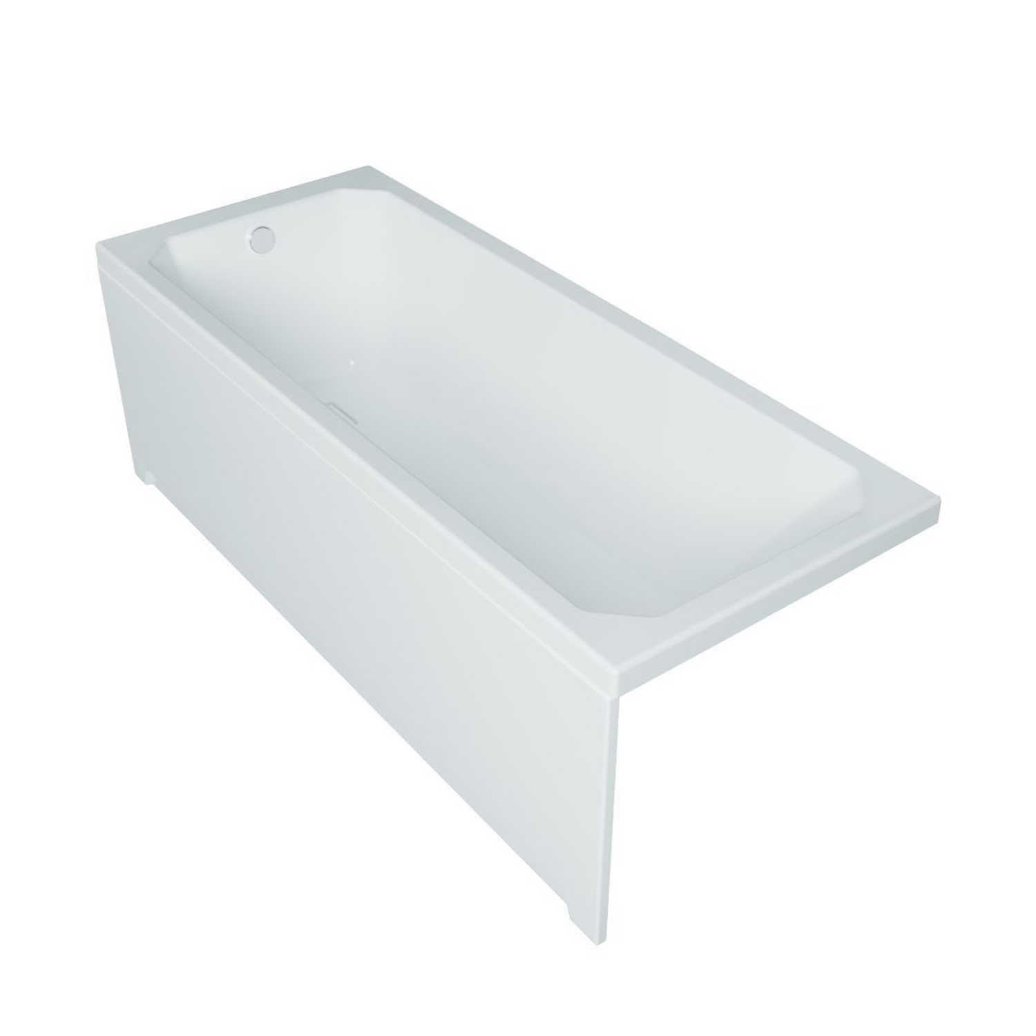 Ванна акриловая 150x70 см Triton Прага, универсальная, без ножек