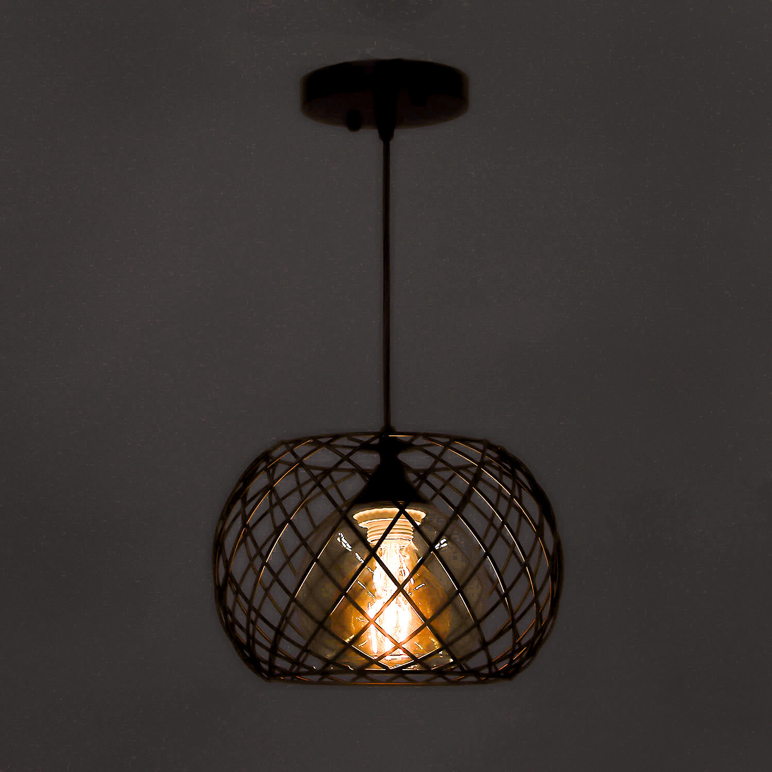 Люстра N4960/1Н ВК Е27 1*40Вт ( h=800;d=230) S=4м2 VERNER LIGHTING *1