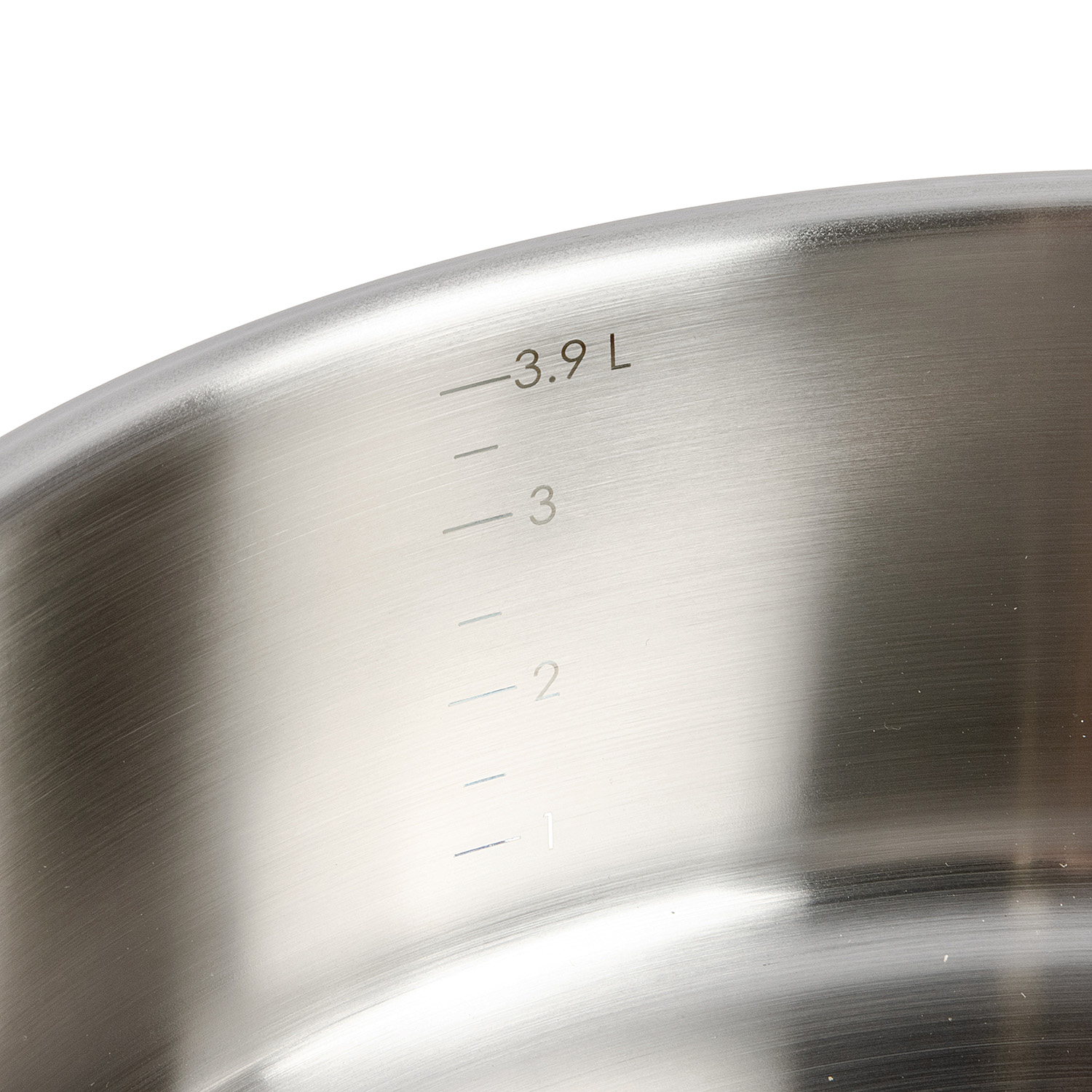 Кастрюля нерж. "Kukmara" "Safia" 3,9л Сотейник Ст.кр., d дна245мм (подх. д/Инд.пл.) SF-STP3926G *1/4