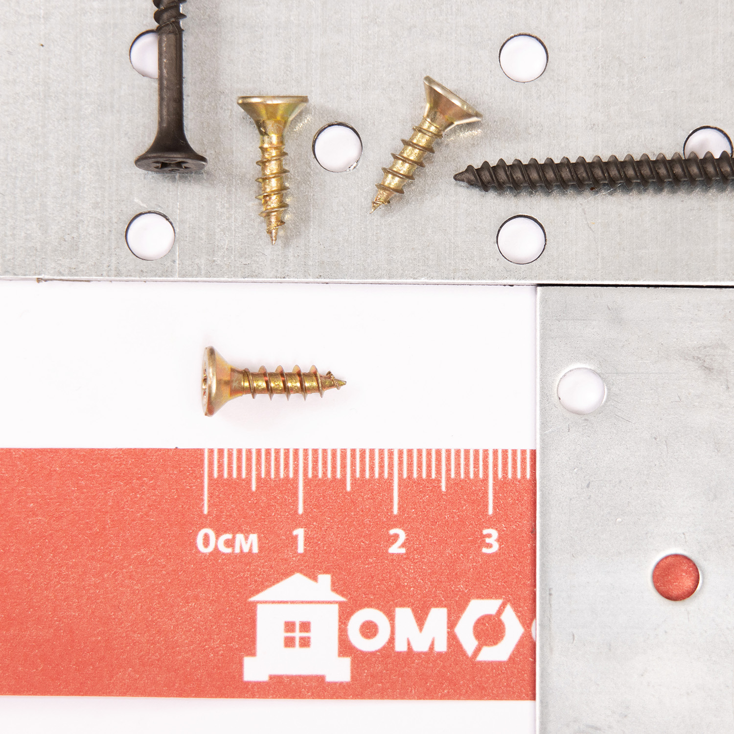 Шурупы жёлтые BROZEX пакет 4*16 (40шт) *10/100