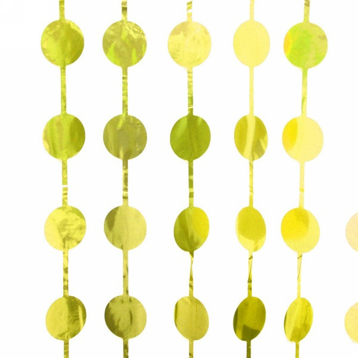 Занавес фольгированный "Шар" ш1м, в1.9м (матовый), золото