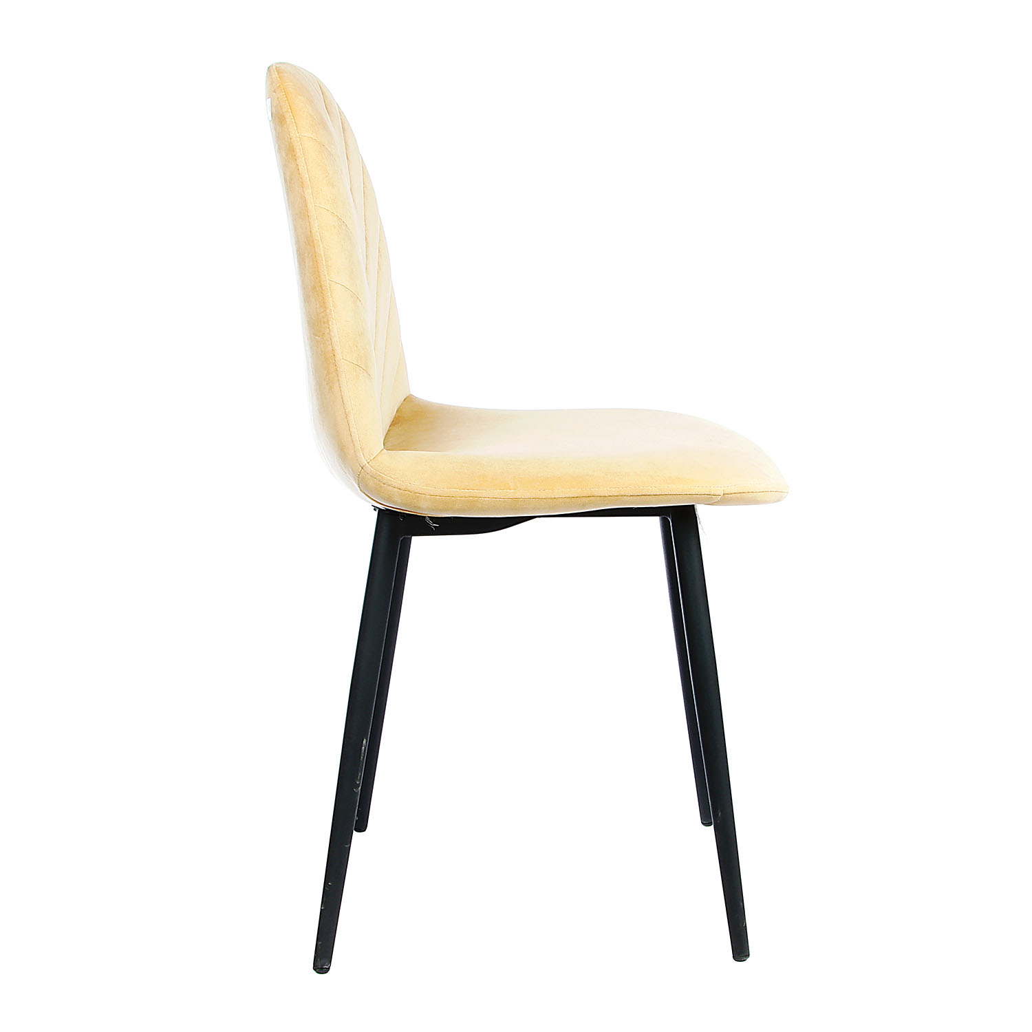 Стул FORPOST Малибу, 44х84х38 см, велюр конфетти бежевый