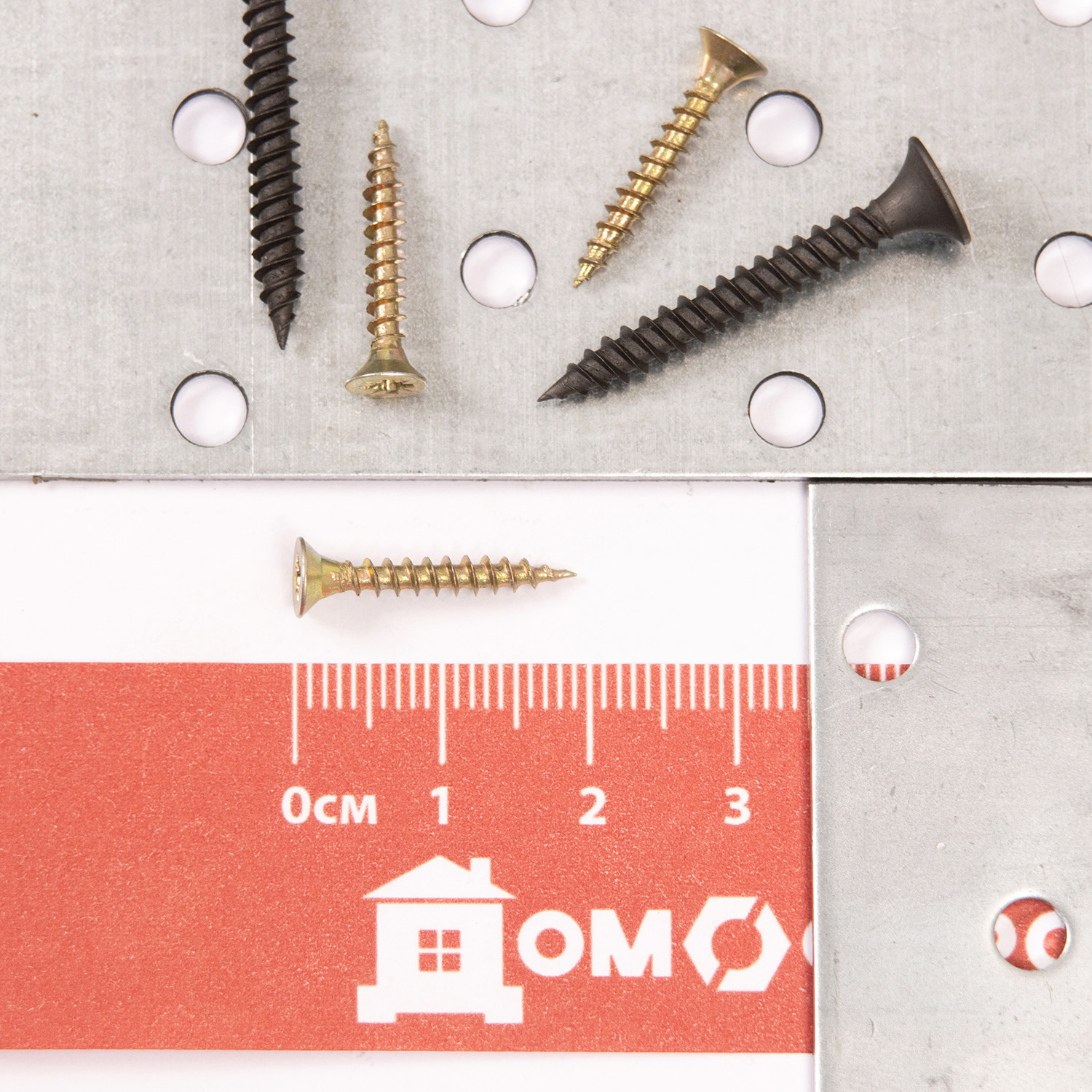 Шурупы жёлтые BROZEX пакет 3,5*20 (30шт) *10/100