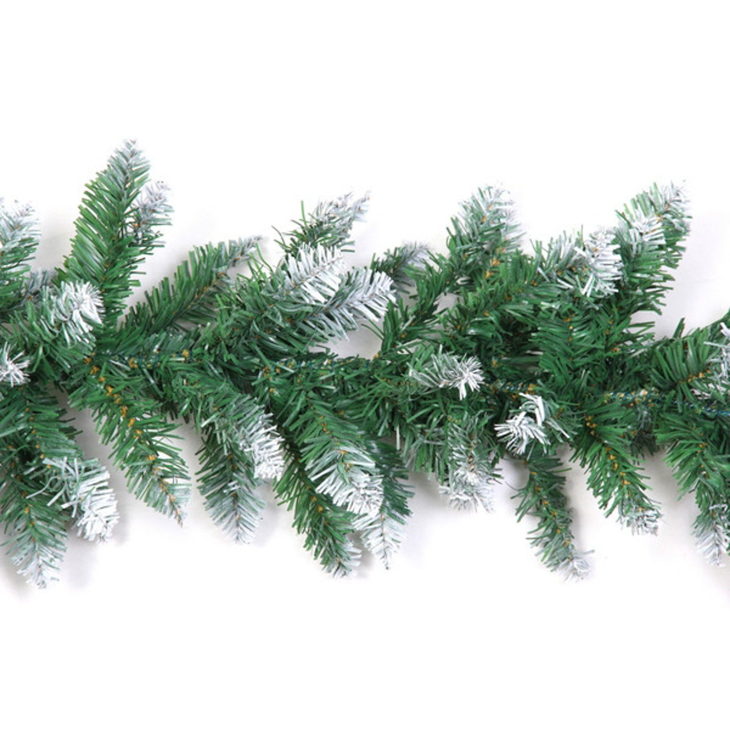 Гирлянда хвойная «Снежные ветви» 2.7 м Серпантин, d=30 см, ПВХ