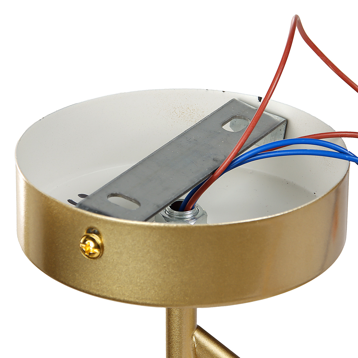 Светильник потолочный N36375/2 GD 2*40W E27 220V (l-350; w-130; h-300) S=8м2 VERNER LIGHTING *1