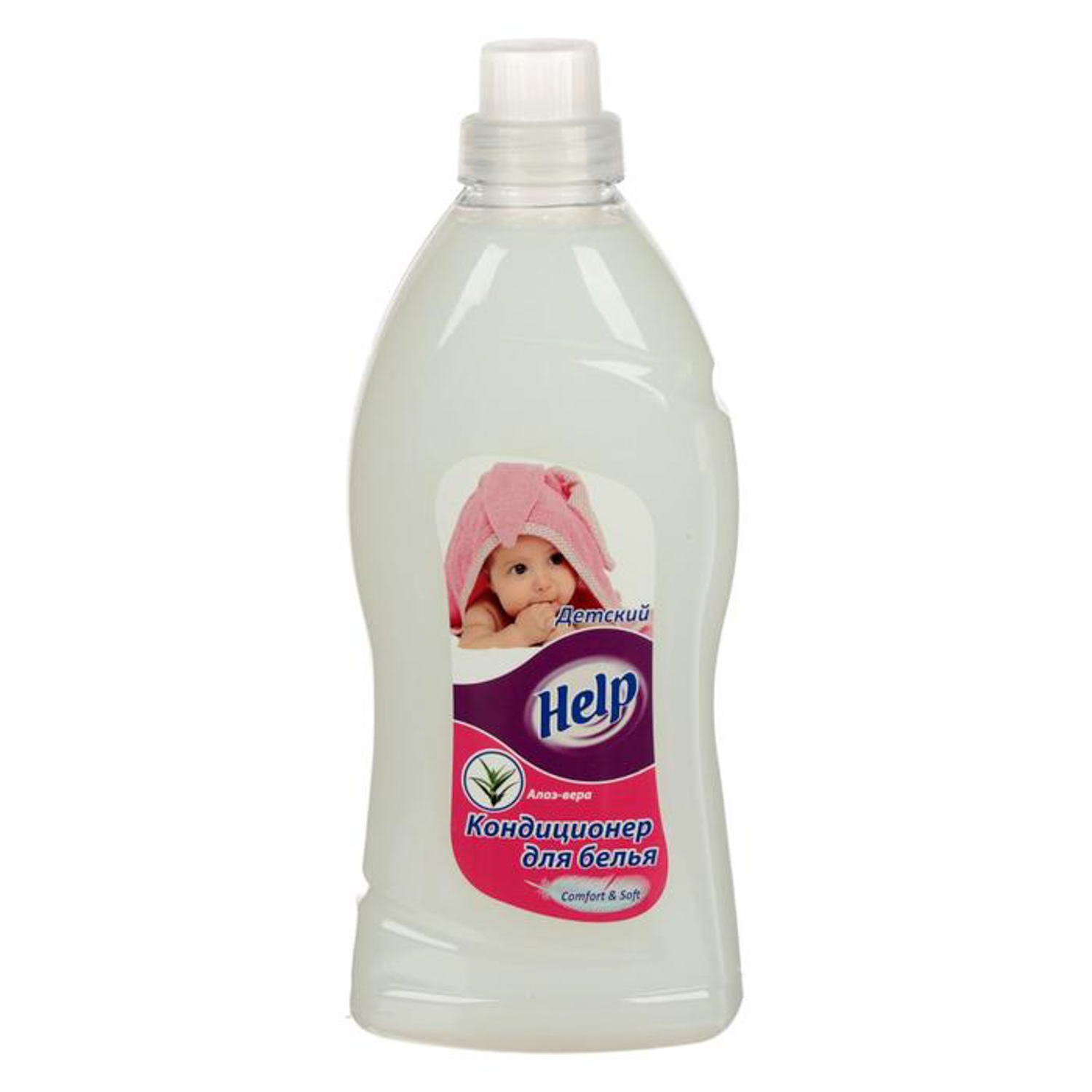 Кондиционер д/белья ХЕЛП Детский алое вера (арт. 3-0327) 2л  *6 *