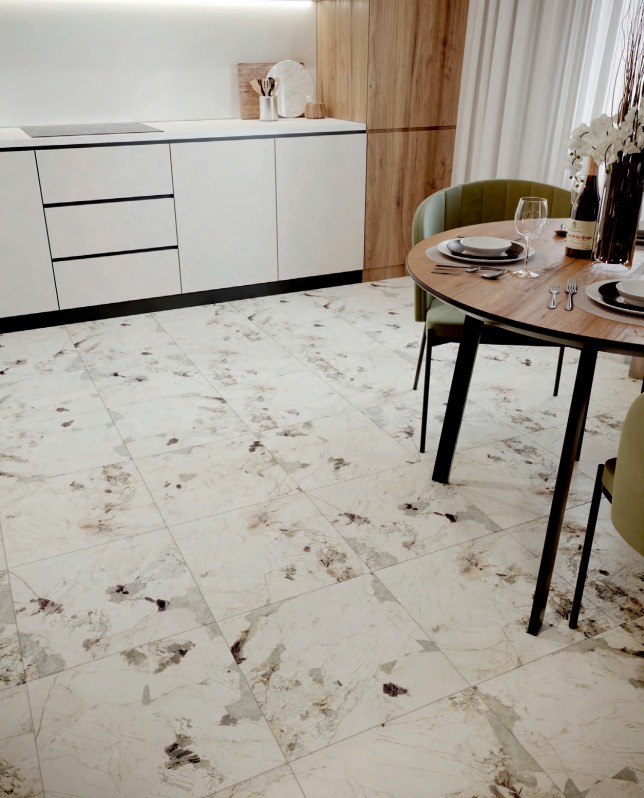 Керамогранит 1.4 м² Beryoza Ceramica Genesis 00069268, 418х418х9 мм, глазурованный, песочный