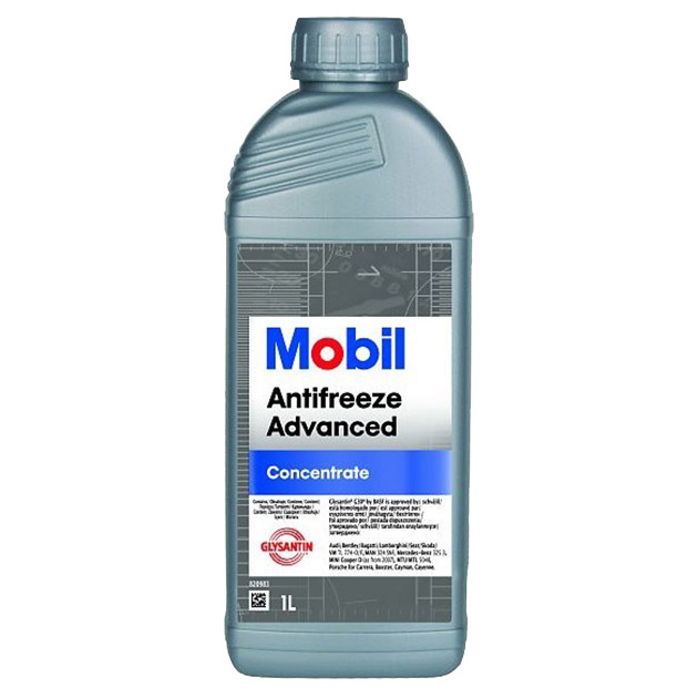 Антифриз Mobil синий концентрат 1 л