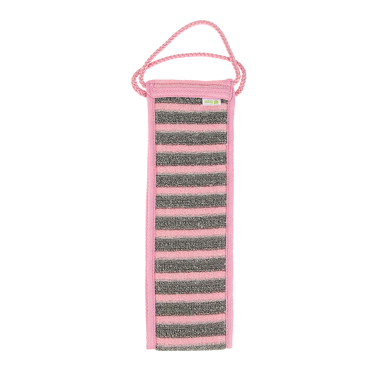 Мочалка для тела банная из полипропилена 10х60см (10х74см) "Женская" 41464 Банные штучки*10/30*