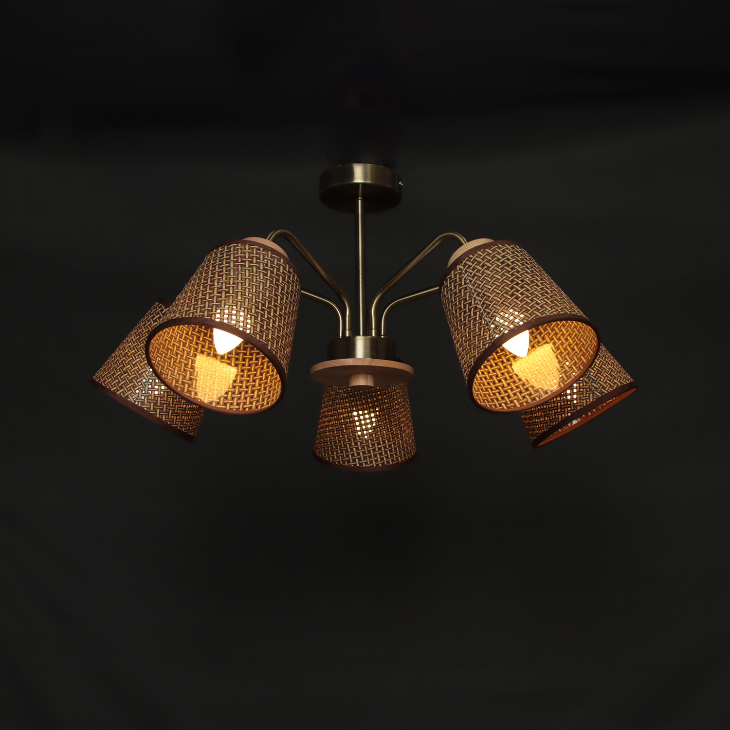 Люстра N5139/5 5*40W  E27 (d-660; h-320)  VERNER LIGHTING *1