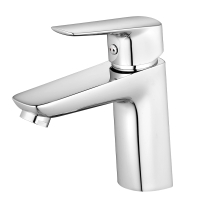 Смеситель для умывальника IDDIS Vibe VIBSB00i01, короткий излив, рычажный