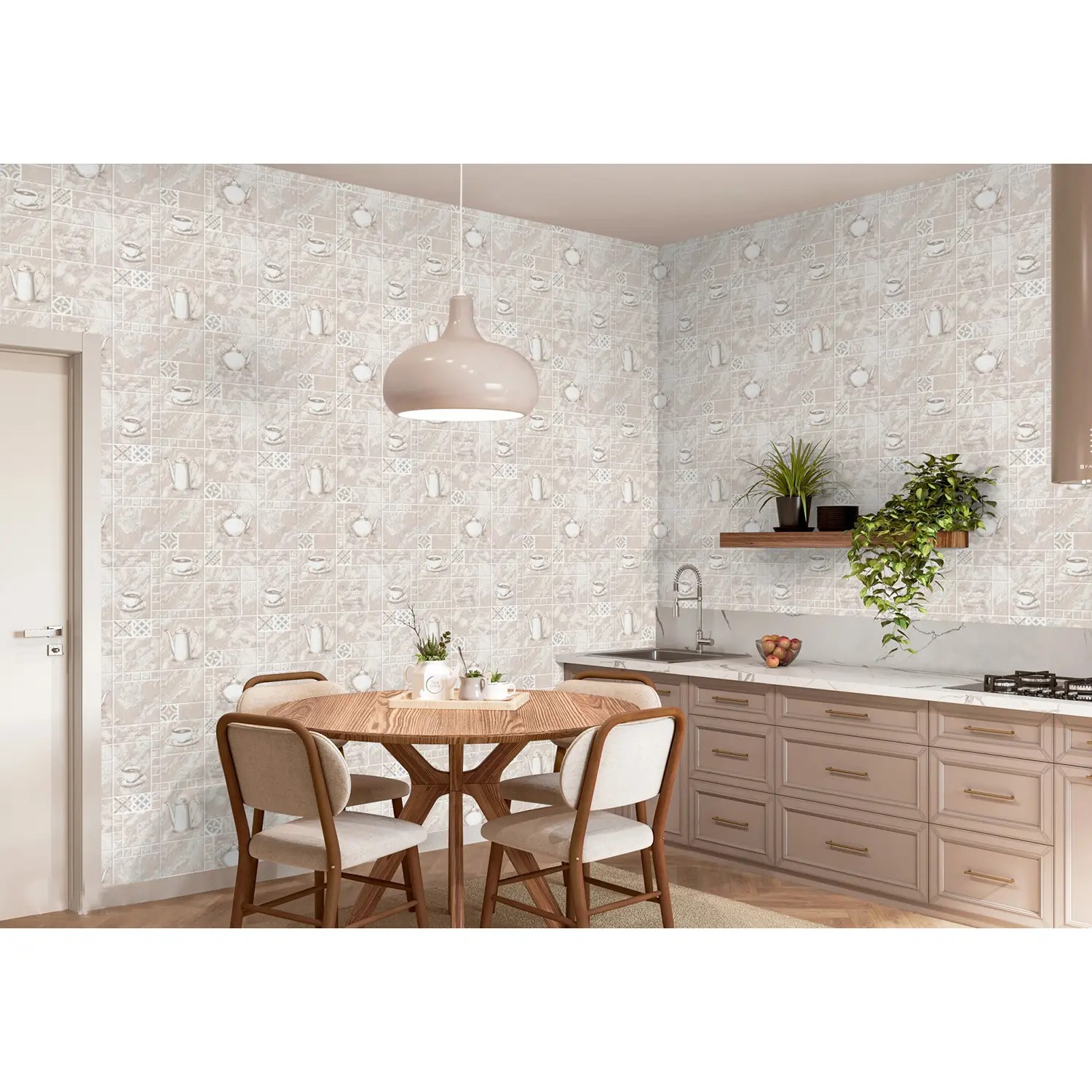 яяяОбои винил "HomeColor" Tea Time HC11060-28   0.53*10м *16