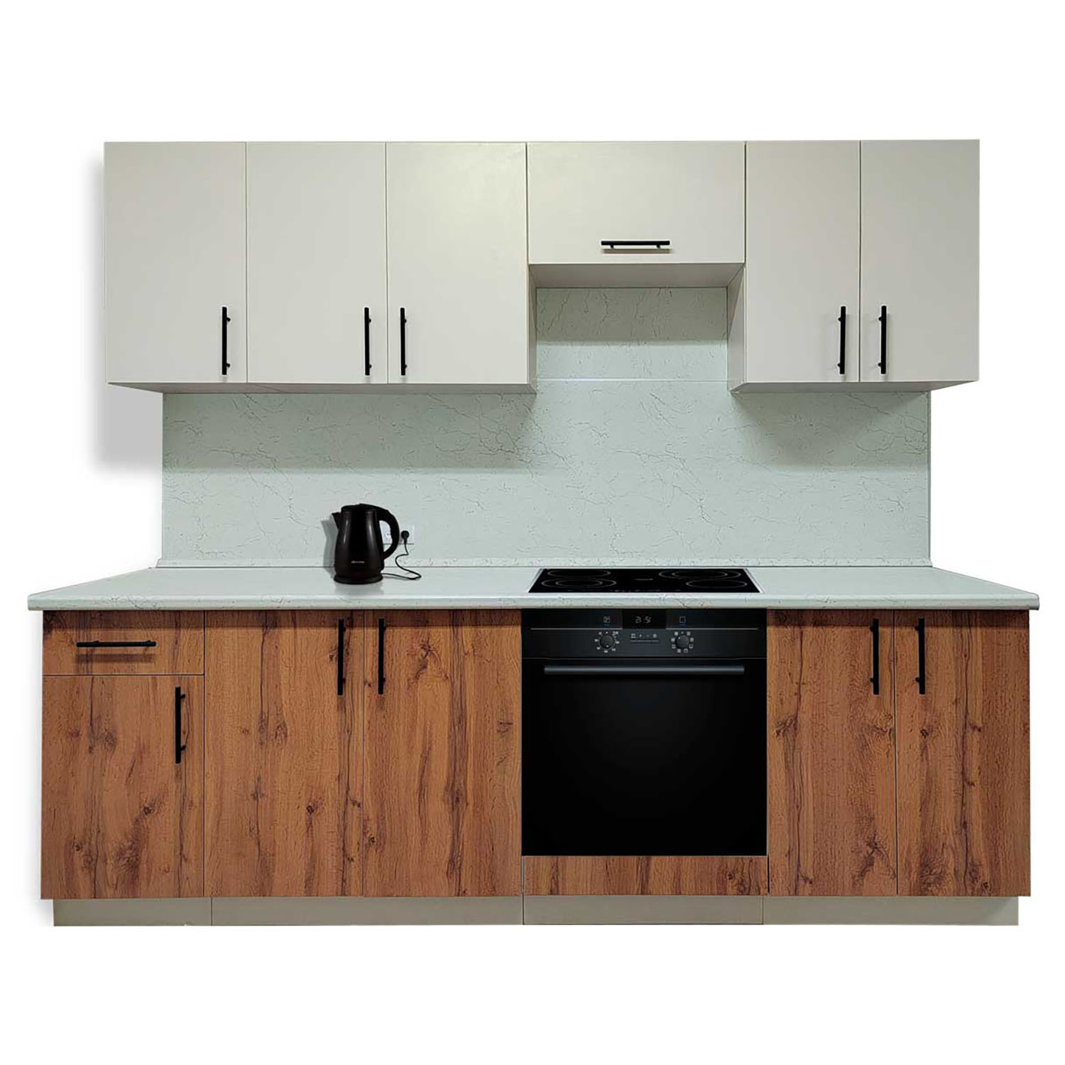 Шкаф навесной 300х676х290 мм BROZEX-WOOD Viola, с дверцей, белый