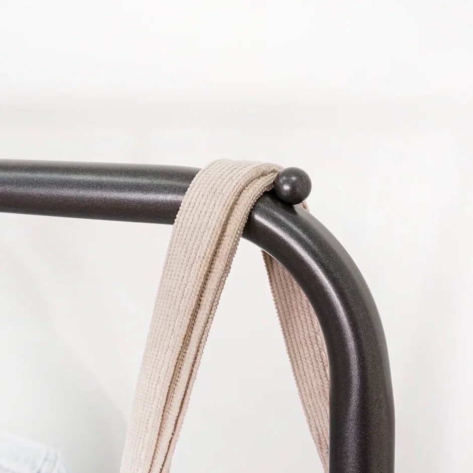 Вешалка напольная "Гардеробная" "Радуга 1", шир.0,82м, выс.1,5м Графит ВНП298ГР/ВГАР1 ГР ("ЗМИ") *1