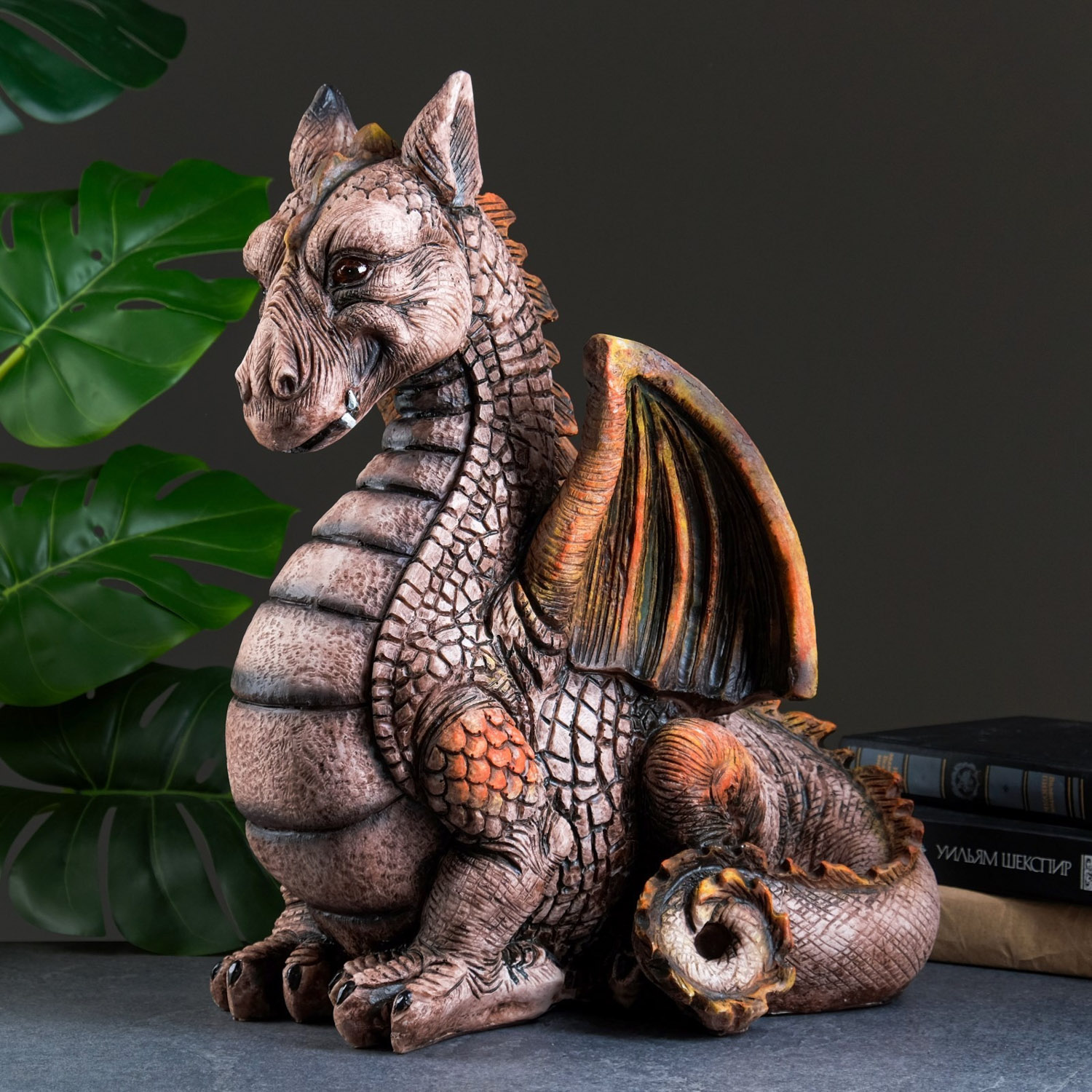 Садовая фигура "Дракон" 45х38х23см 9100178