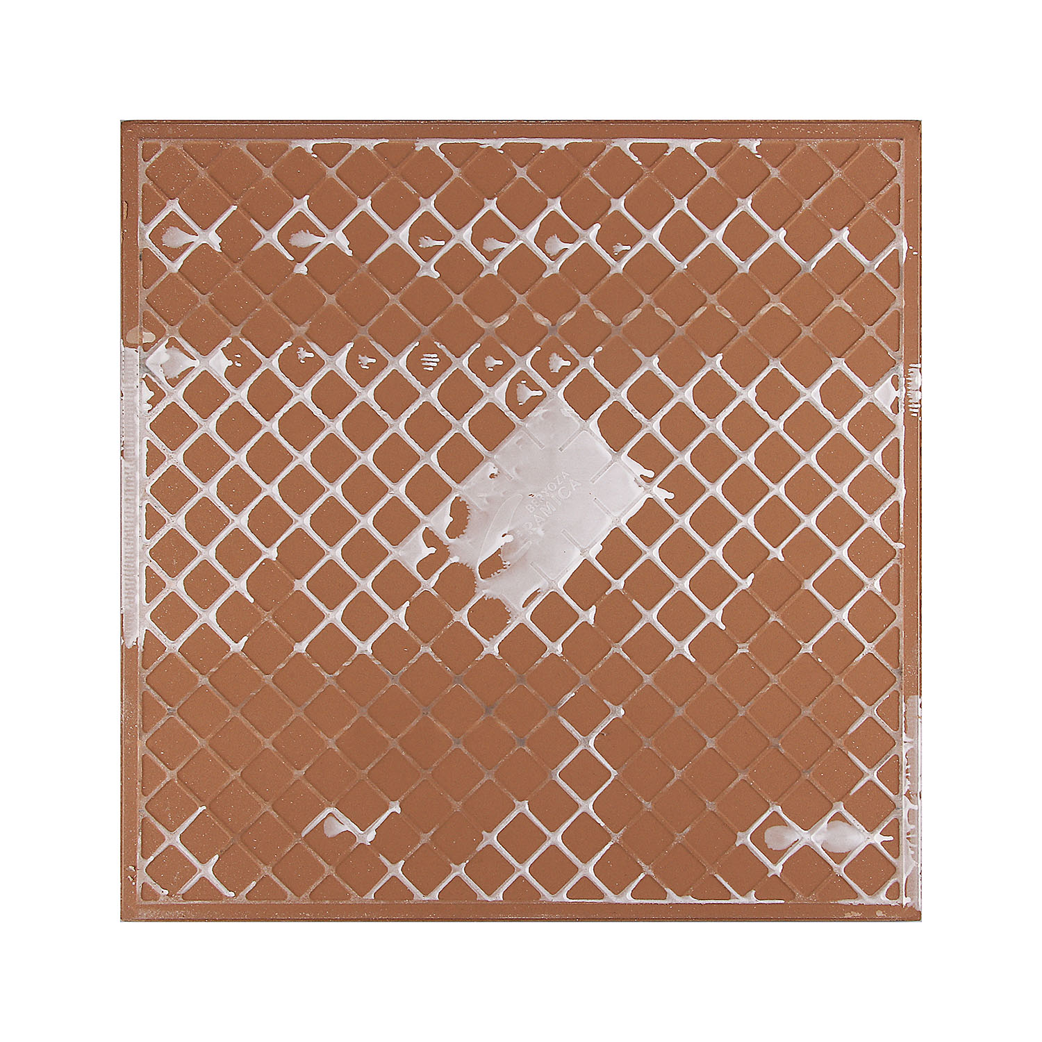 Плитка напольная Marble белая 418*418*8 (0,175*8=1,40*62=86,8) Березакерамика