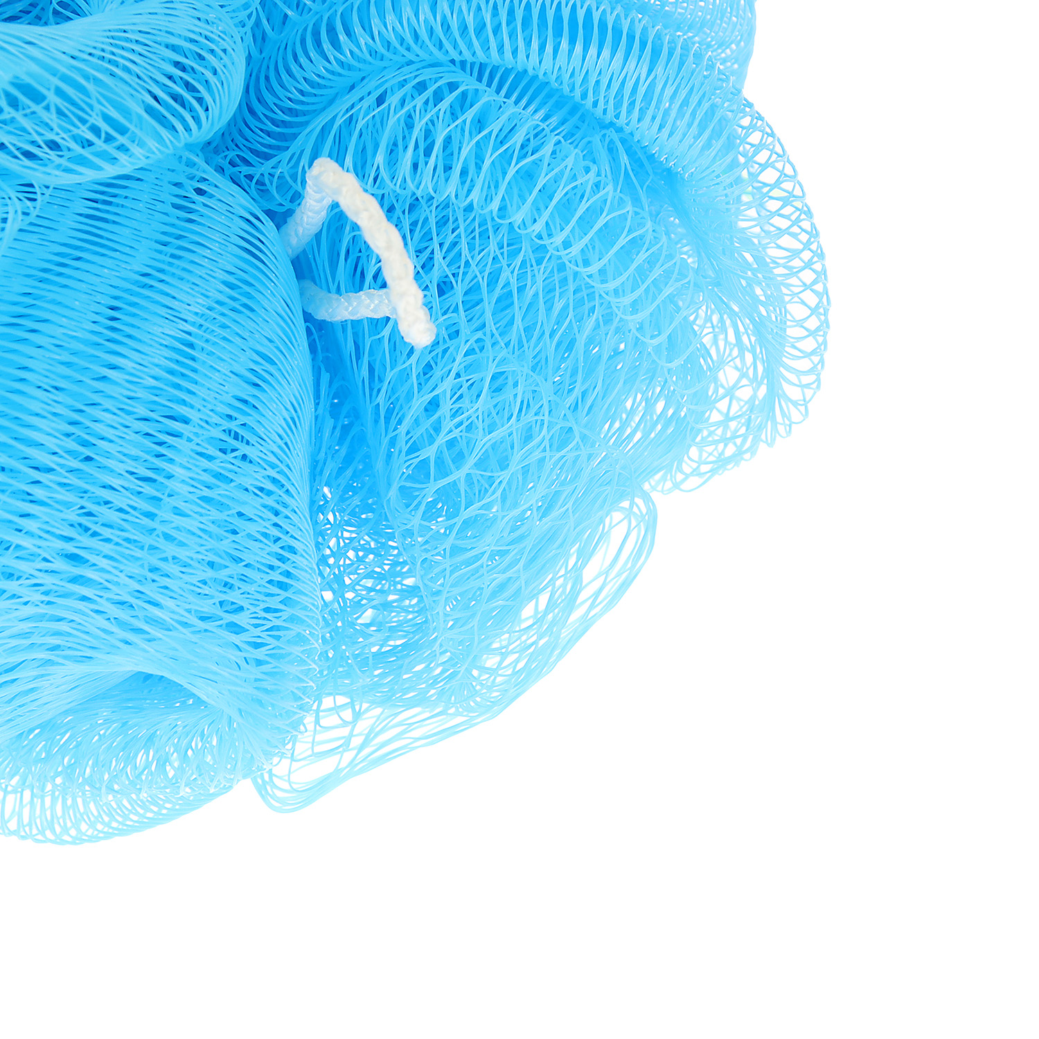 Мочалка-бант для душа нейлон D11см Шарик цвет МИКС 40г Мистер Бульк  *10/100