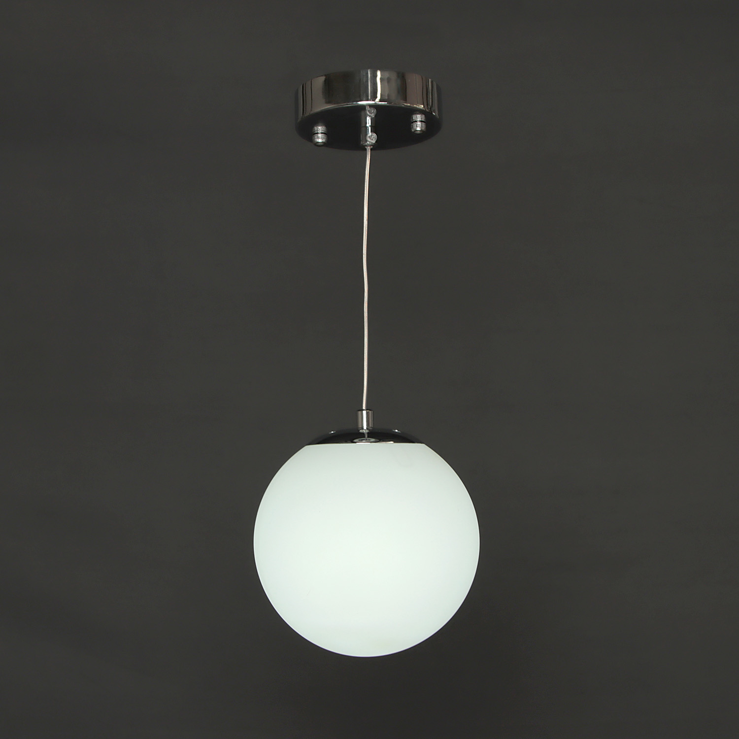 Люстра YH875/1H 1*40W  E27 (d-150; h-350/h-800)  VERNER LIGHTING *1