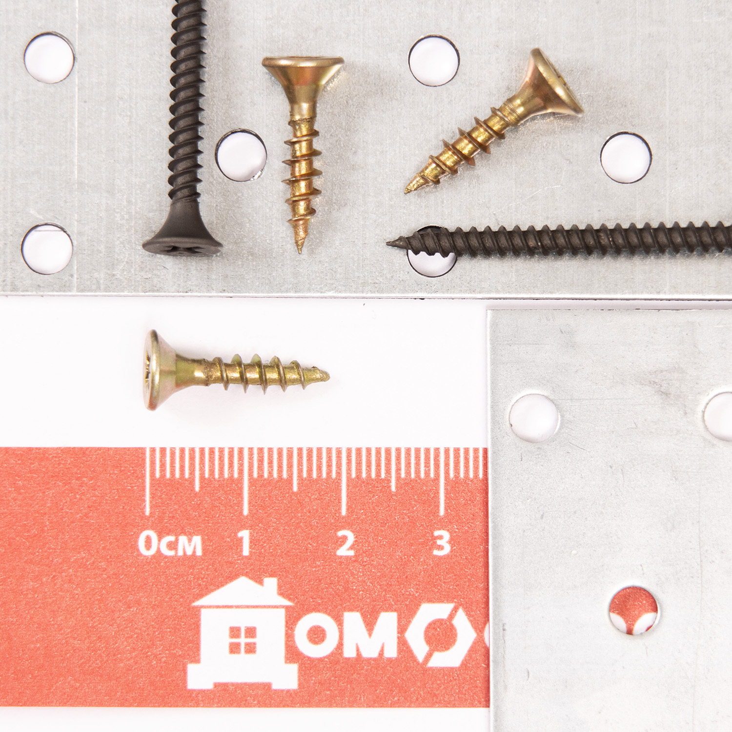 Шурупы жёлтые BROZEX пакет 4,5*20 (20шт) *10/100