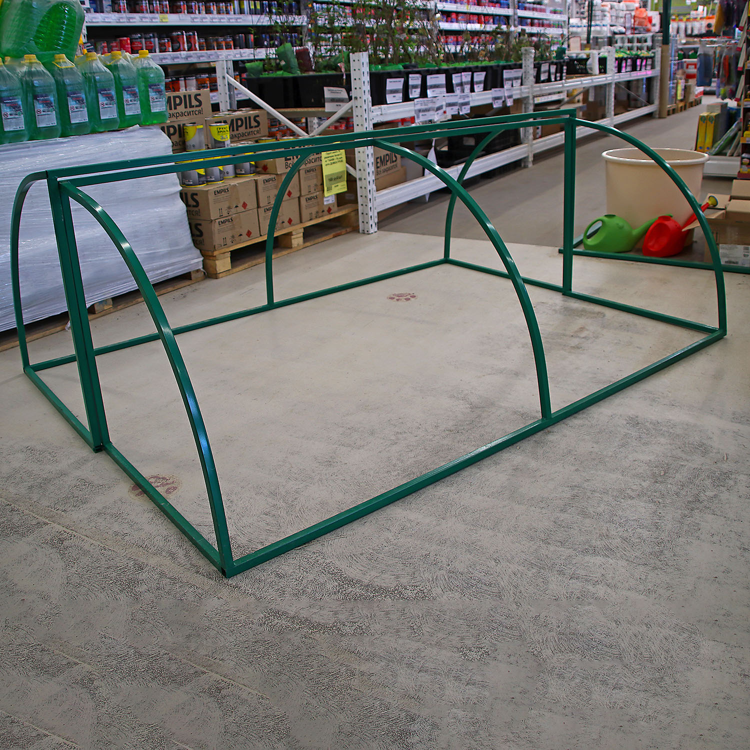 Каркас парника «Хлебница» 2х1.5х0.75 м, без поликарбоната