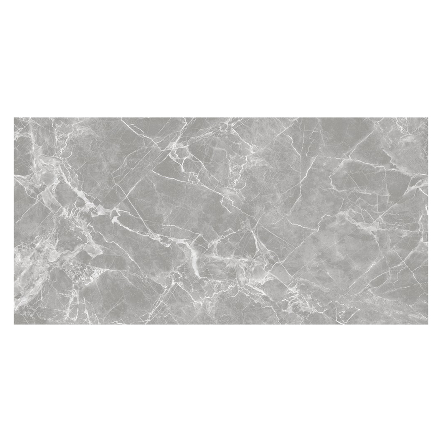 Керамогранит 1.44 м² Global Tile Solo PGT 2198, 1200x600x9 мм, полированный, серый