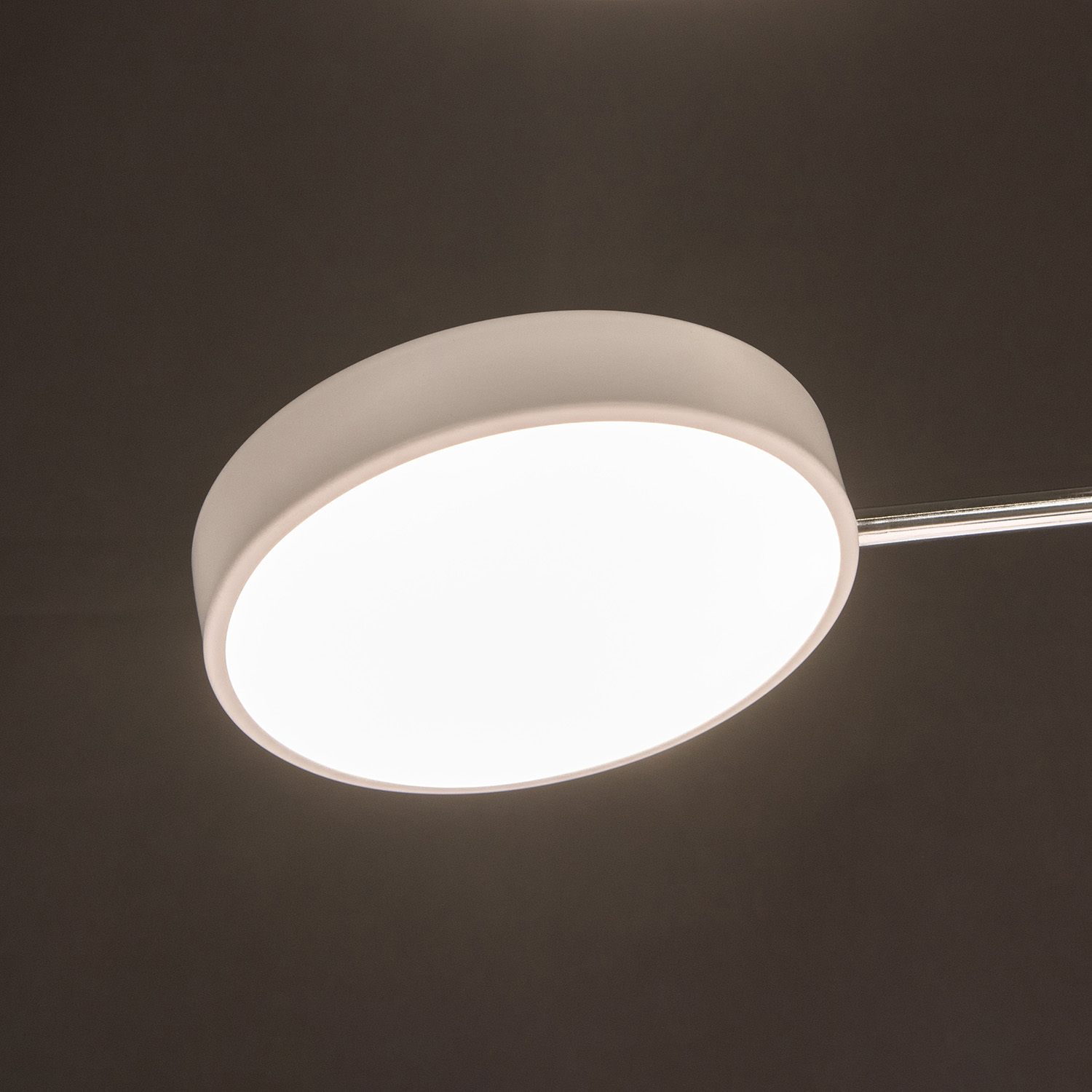 Светильник потолочный светодиодный 13246-4.3-06 Белый+Хром LED 3000-4200-6000К  S=20м2  *1