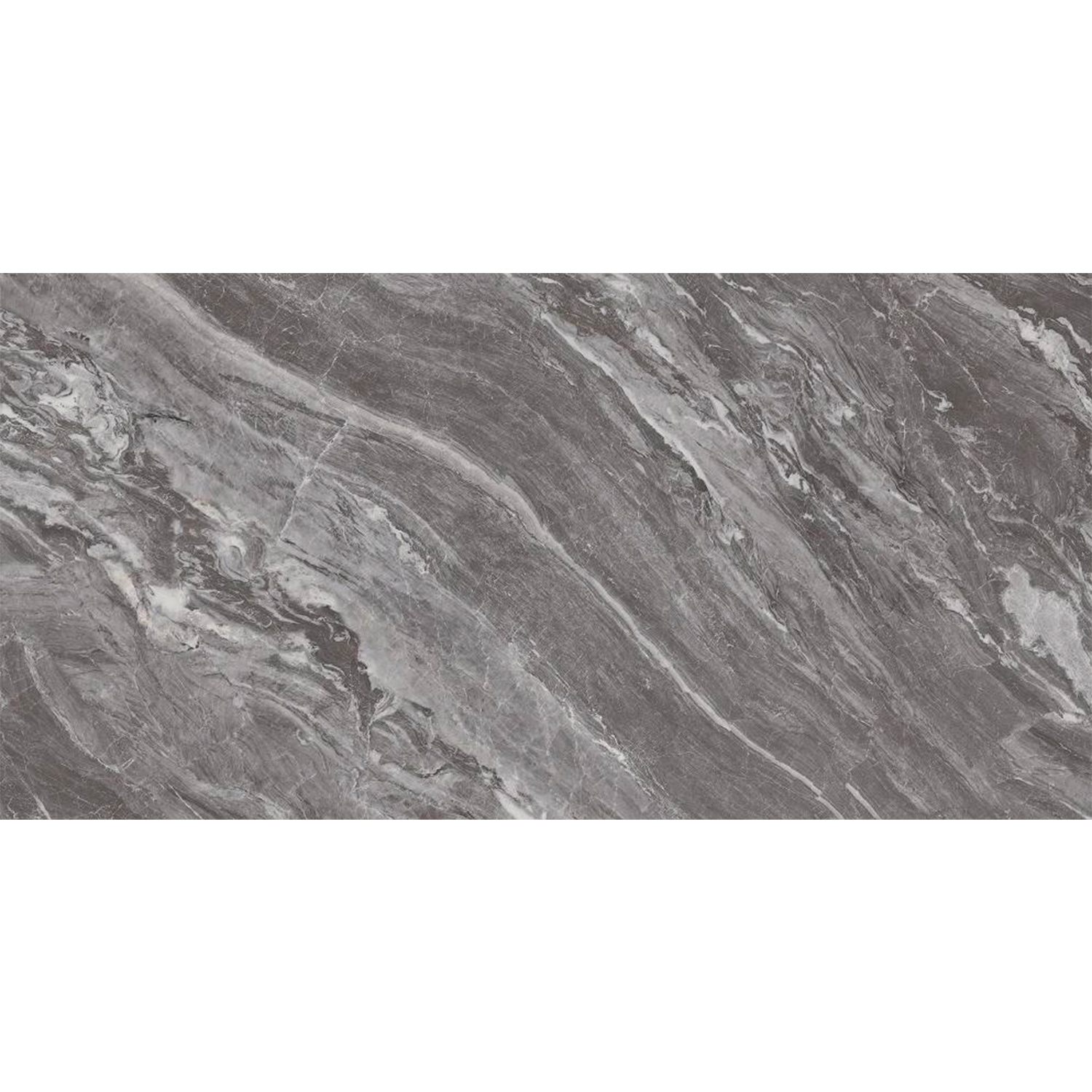 Керамогранит 2.16 м² Китай Мрамор 00070684, 1200х600х9 мм, полированный, графит