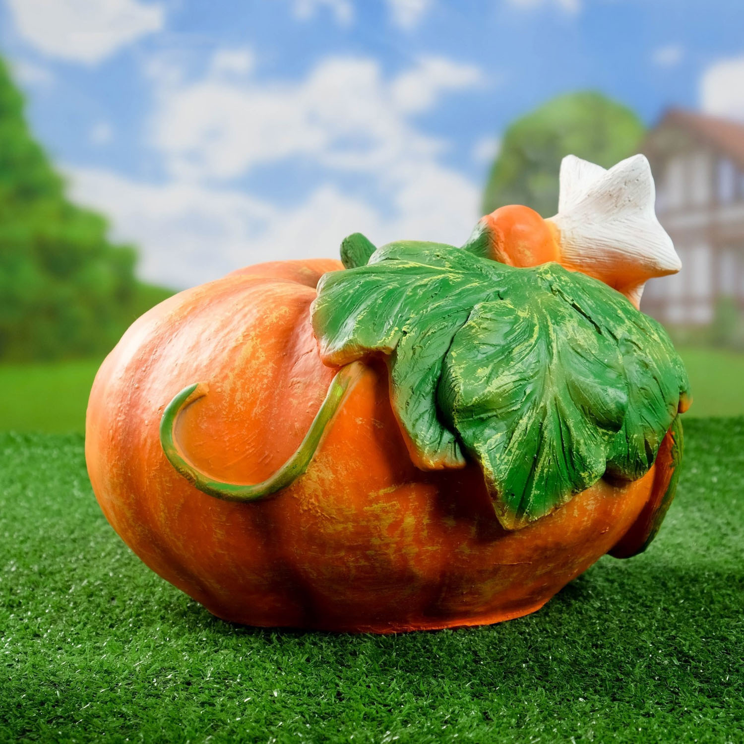 Садовая фигура "Тыква" 28х30х23см   1259536