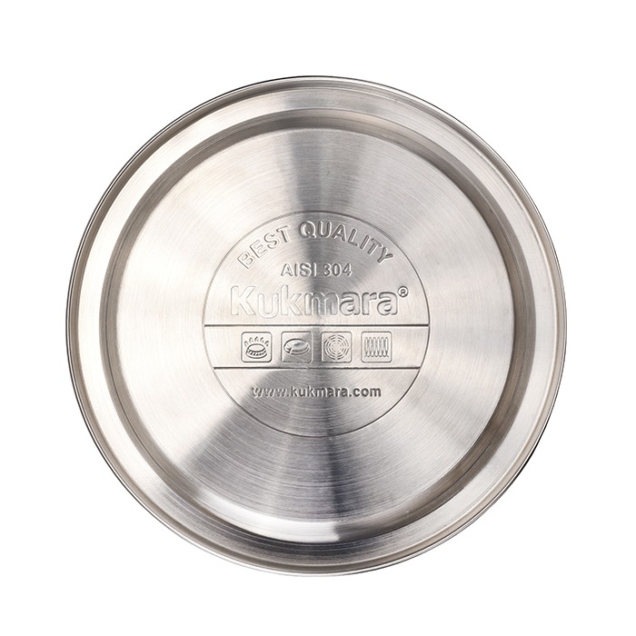 Чайник нерж. со свистком 3,4л д/ИНДУКЦ плит "Black" kuk-07/3103555 "Kukmara" *1/6