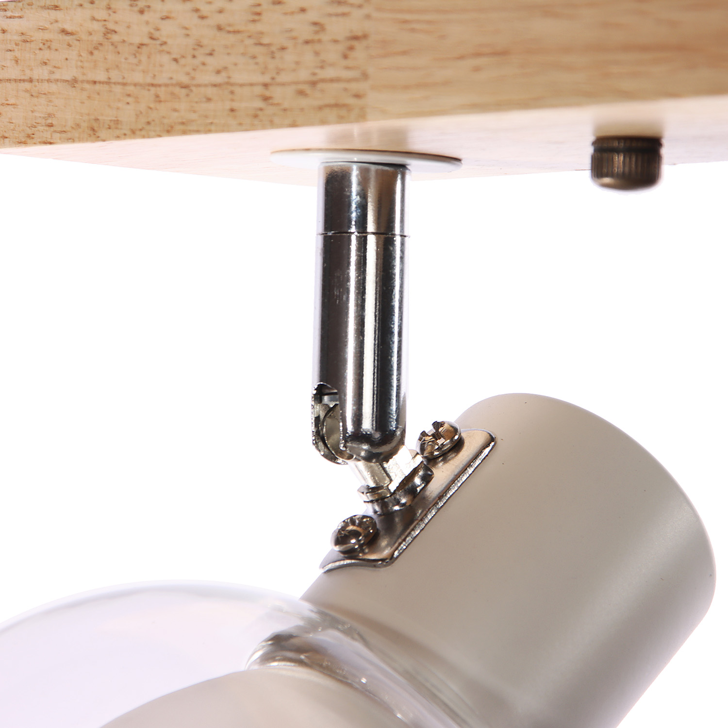 Светильник настенный (спот) N5105/2 WT+WOOD Е27 1*40Вт ( l=420;w=100;h=170)  VERNER LIGHTING *1