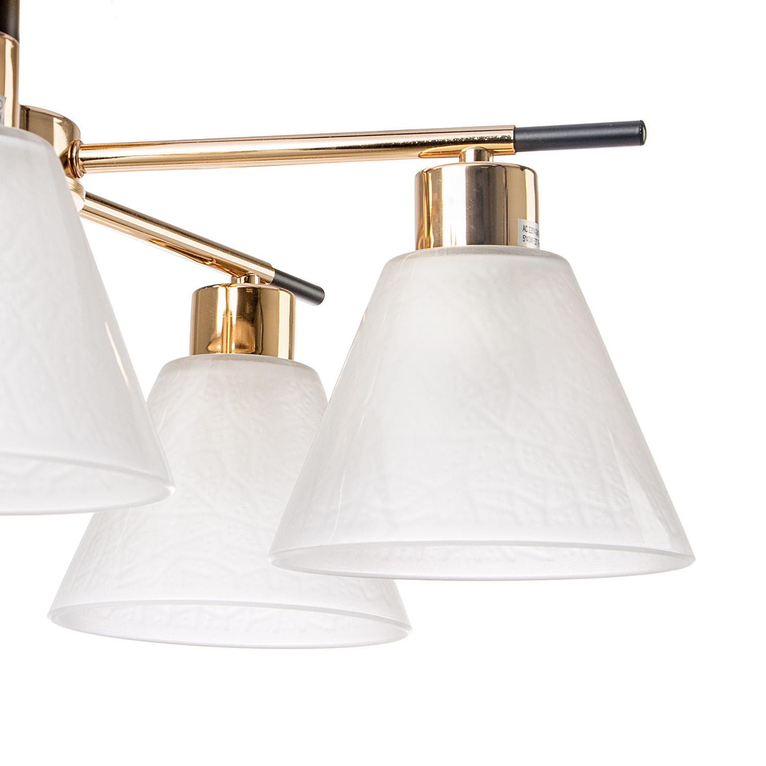 Люстра 09112-3.3-05 FG+BK 40Вт S=30м2    *2