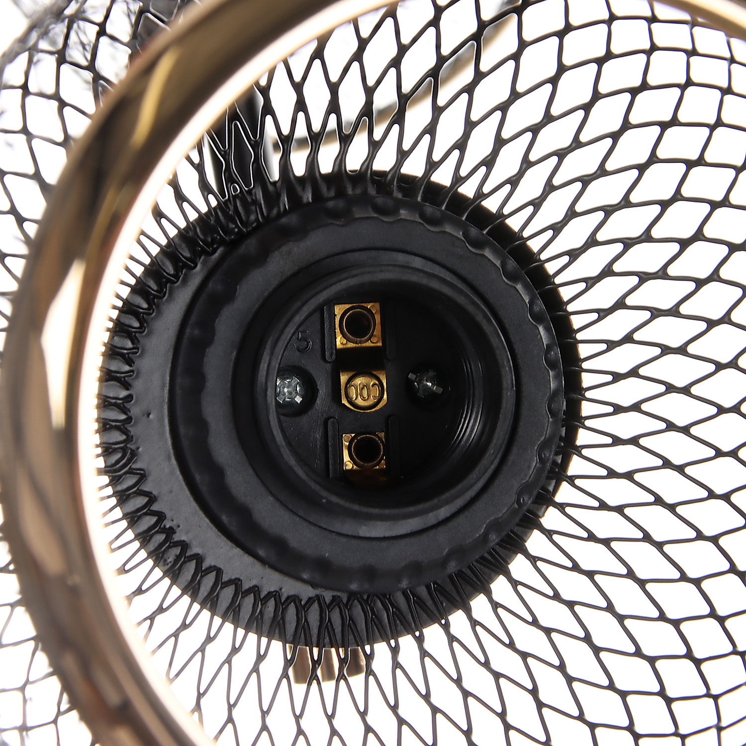 Люстра N6408/3 BK+FGD  3*40W E27 220V (d-540; h-230)  VERNER LIGHTING *1