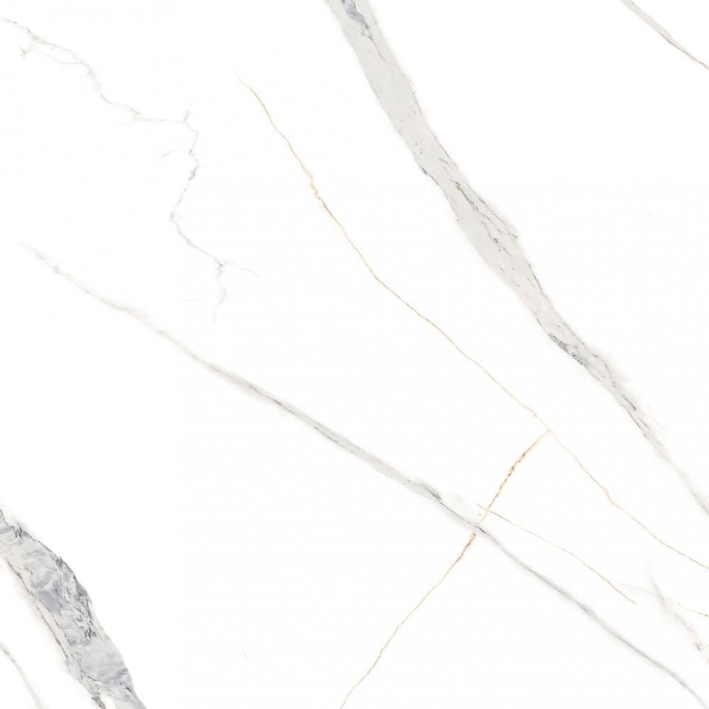 Керамогранит 1.44 м² Primavera Олимбос TP66M15, 600x600x10 мм, белый