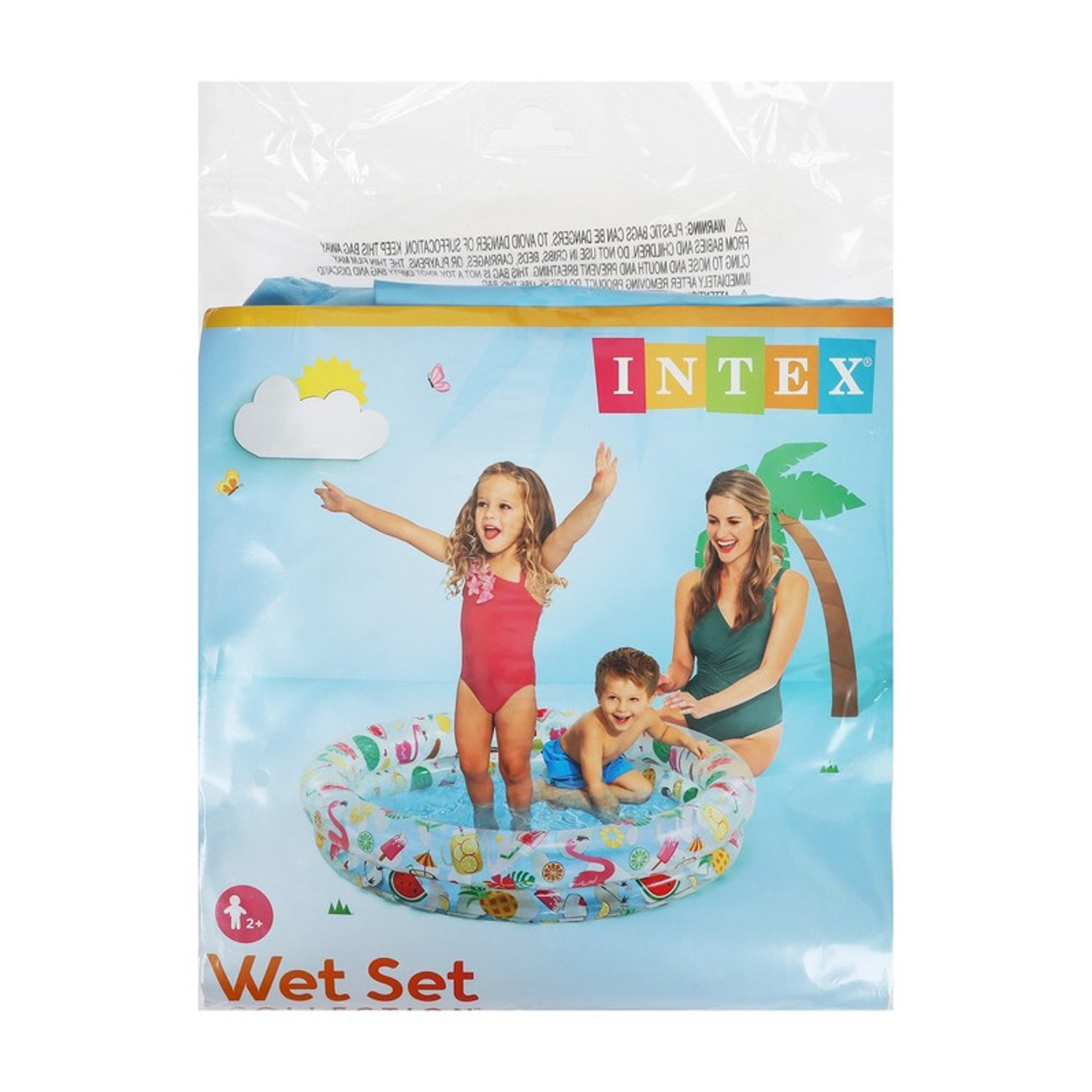 Бассейн надувной "Фрукты" 122х25 см, от 2 лет, 59421NP 134479