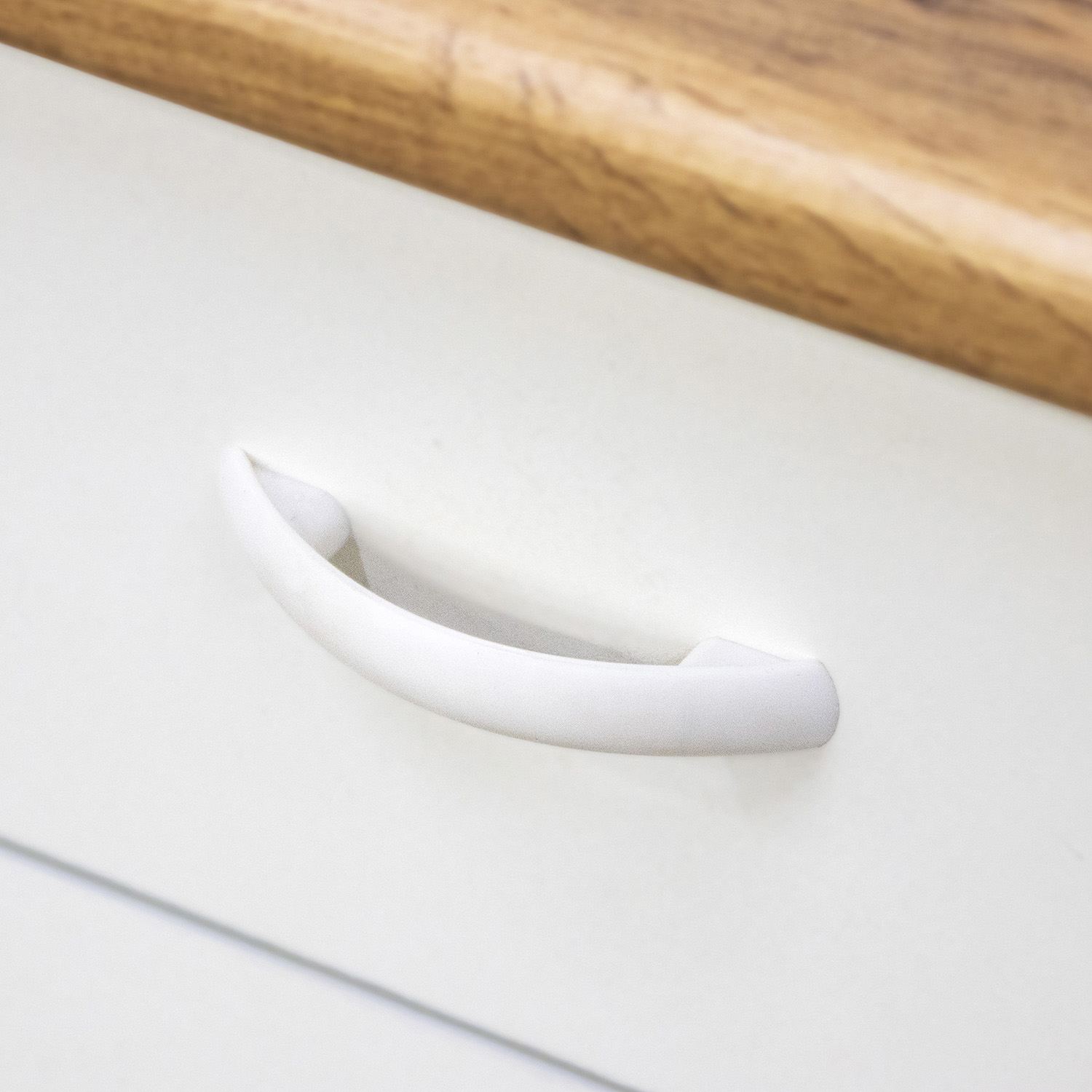 Шкаф напольный 400х850х480 мм BROZEX-WOOD Liberty, с ящиком, белый