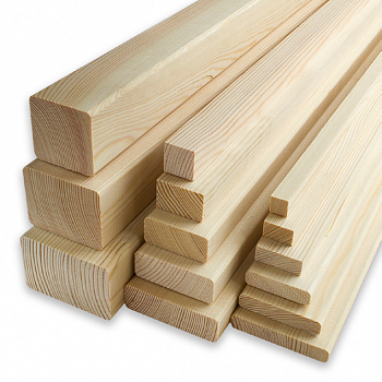 Брусок 11х50х2200 мм, Мастер Вуд, сращенный, сорт экстра