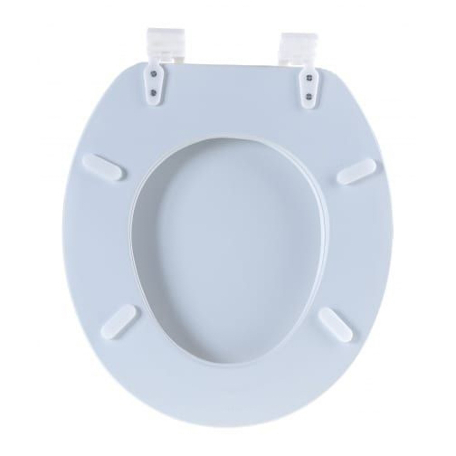 Сиденье для унитаза Delphinium Нежность, 41х36х4 см, белый