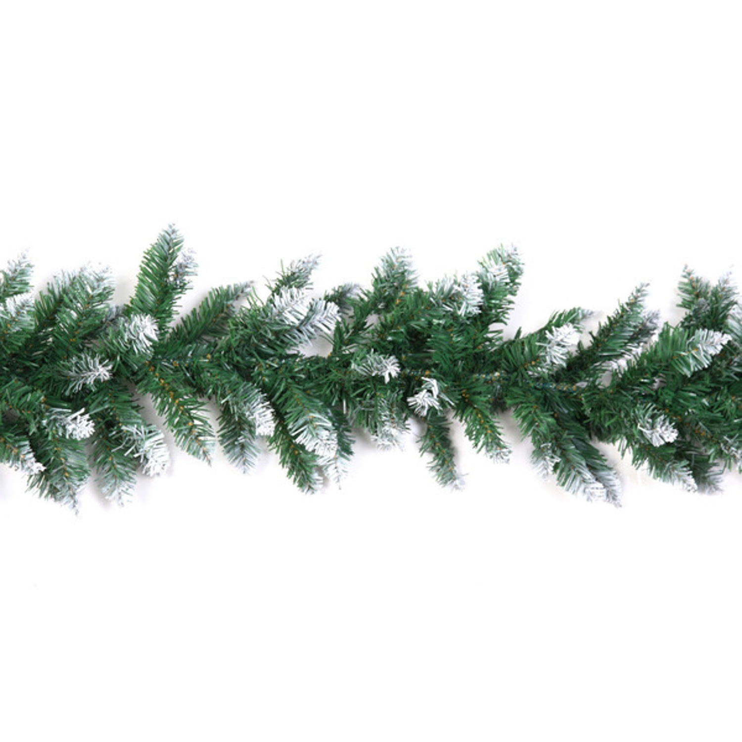 Гирлянда хвойная «Снежные ветви» 2.7 м Серпантин, d=30 см, ПВХ