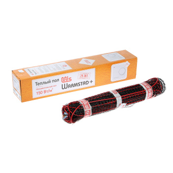 Мат нагревательный "Warmstad+" с терморегулятором WSM 220Вт/1,50кв.м *1