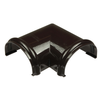 Угол желоба 90° ТехноНиколь, 120 мм, темно-коричневый