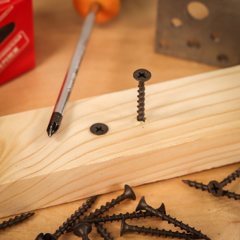 Саморез по дереву 3.5х35 мм BROZEX, крупная резьба, фосфатированные