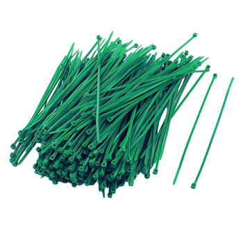 Хомуты Садовые пласт. 200х4мм 100шт Зеленый Х 4-200 (Протэкт) *10/200