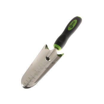 Совок посадочный L-315, узкий, нерж покр, двукомп пластик ручка, со шкалой (0456-2) ЦИ *1/12/72