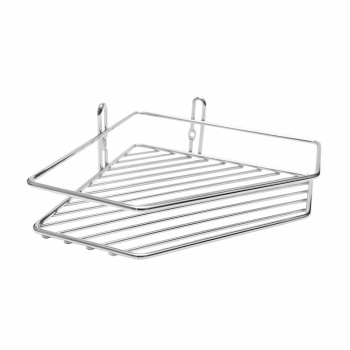 Полка д/ванной Proffero 1-ая угловая 20*20*10,5см, белая П0001905 *2/10